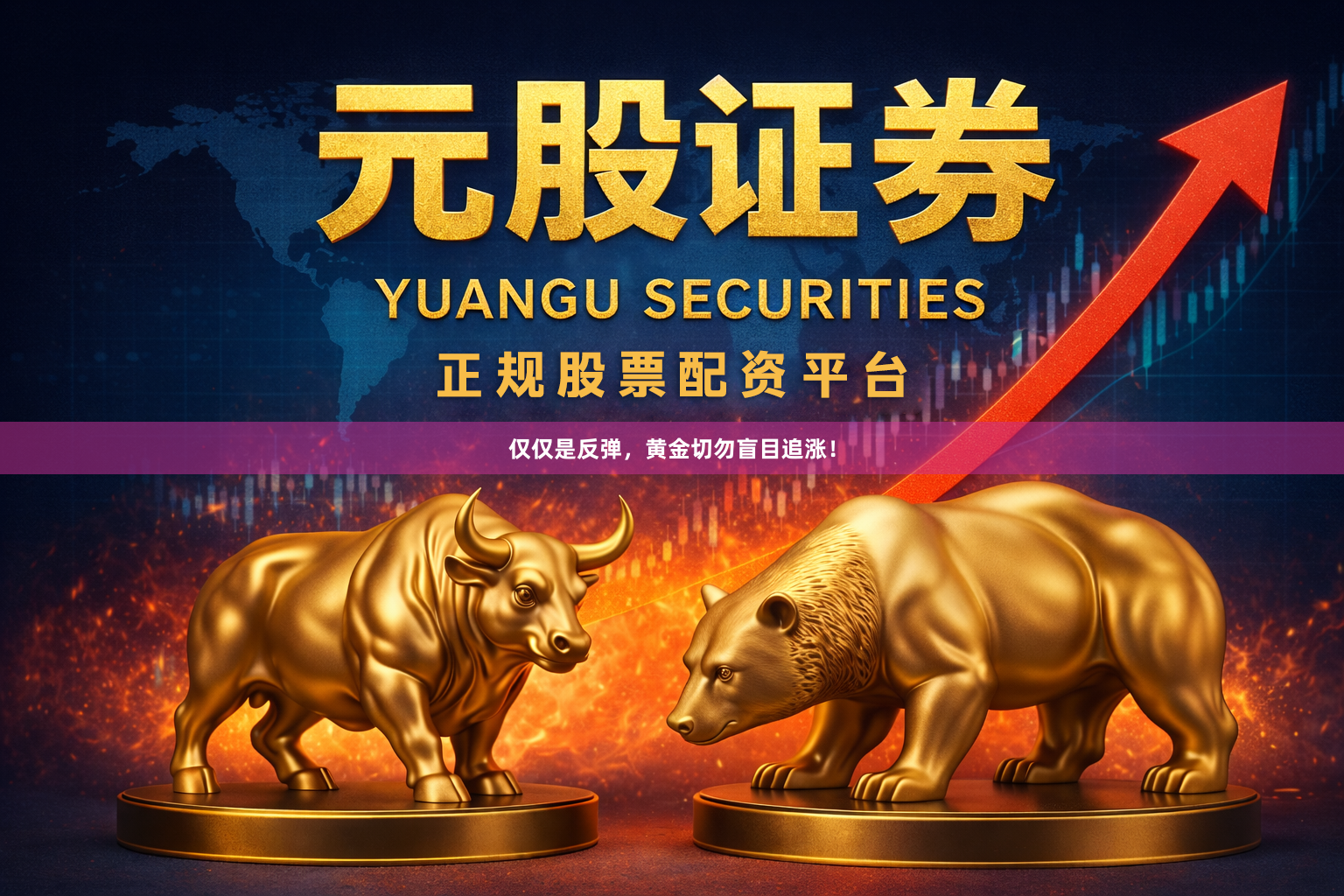 仅仅是反弹,黄金切勿盲目追涨!