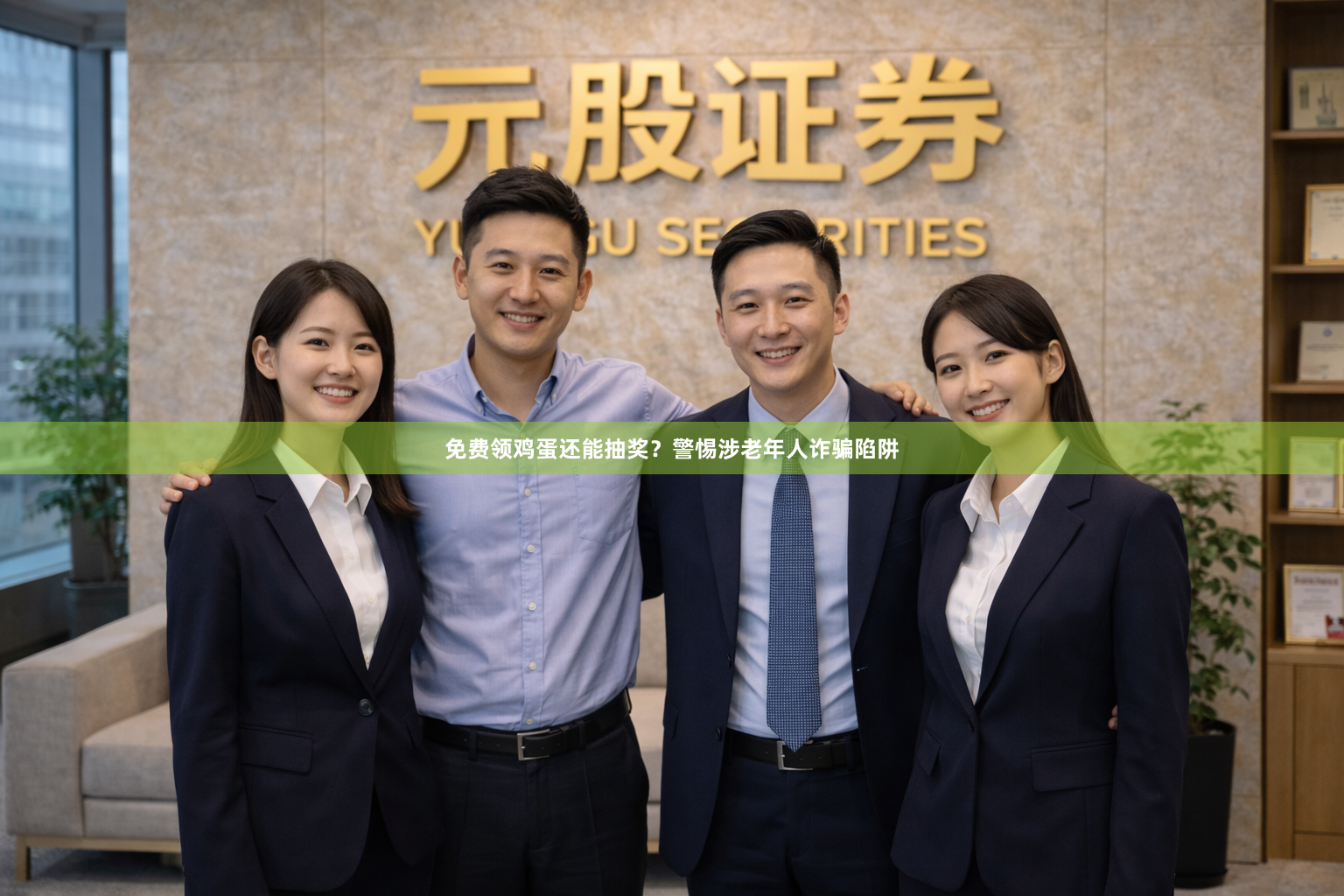 免费领鸡蛋还能抽奖？警惕涉老年人诈骗陷阱