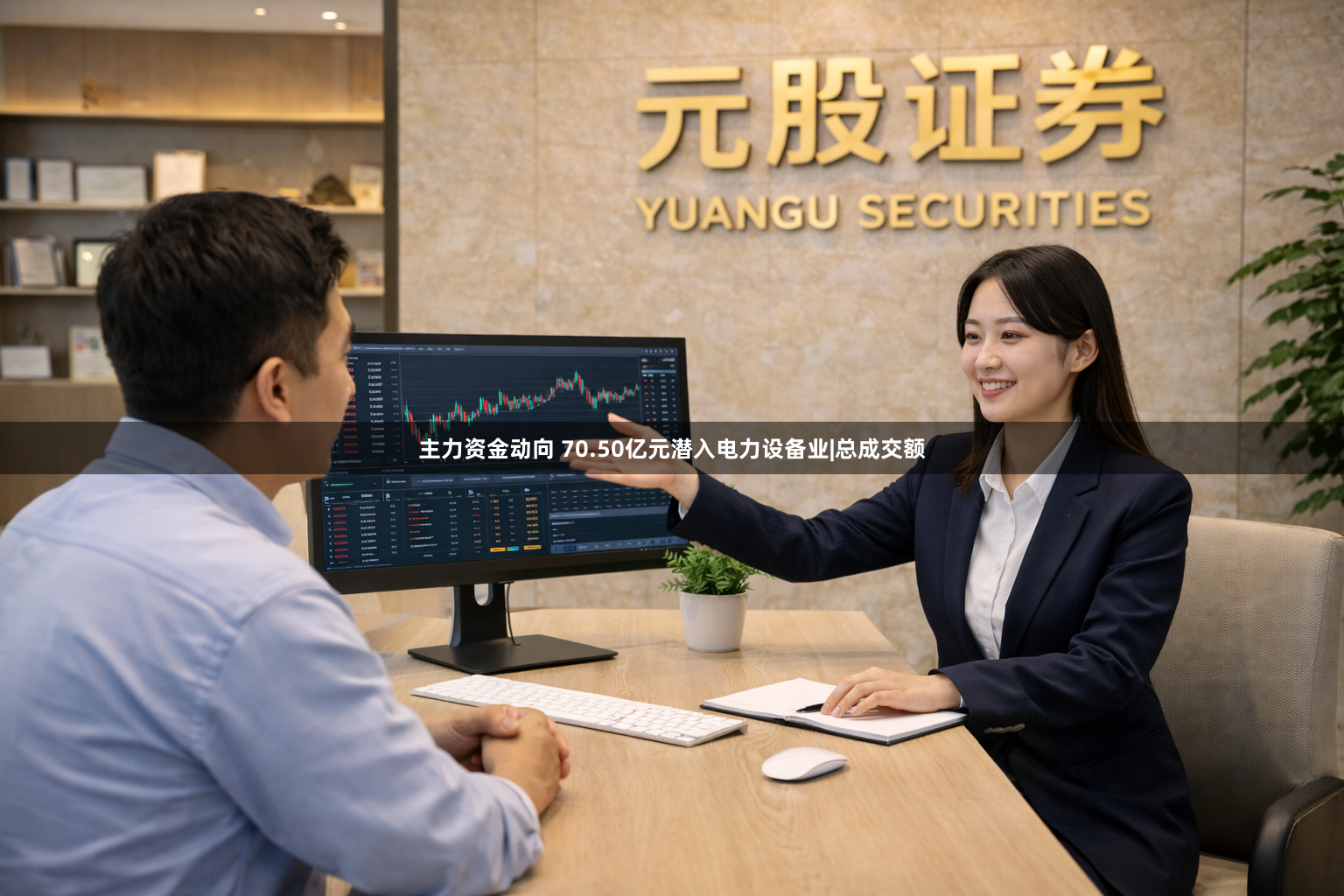 主力资金动向 70.50亿元潜入电力设备业|总成交额