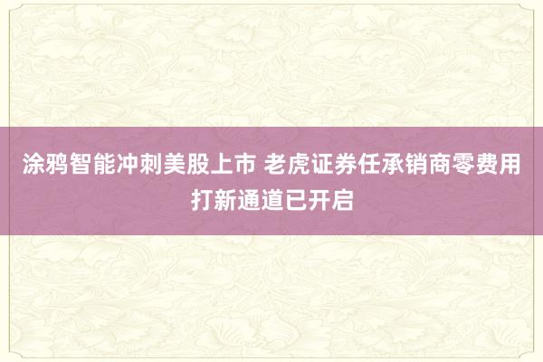 涂鸦智能冲刺美股上市 老虎证券任承销商零费用打新通道已开启